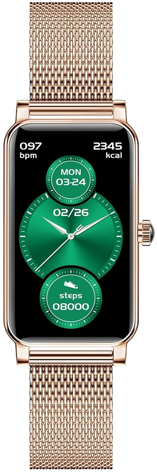 Main image of ZX19 1.45 inch HD Screen Bluetooth 5.0 IP68 Waterproof Women Smart Watch, Support Sleep Monitor / Menstrual Cycle Reminder / Heart Rate Monitor / Blood Oxygen Monitoring, Style: Steel Strap