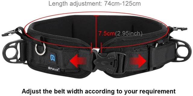 Alt view image 2 of 7 - PULUZ Multi-functional Bundle Waistband Strap Belt with Hook for SLR / DSLR Cameras