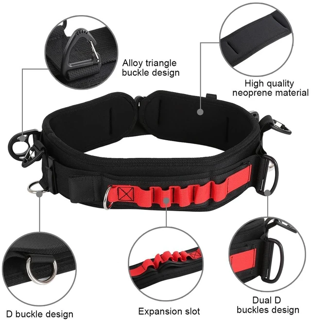 Alt view image 4 of 7 - PULUZ Multi-functional Bundle Waistband Strap Belt with Hook for SLR / DSLR Cameras