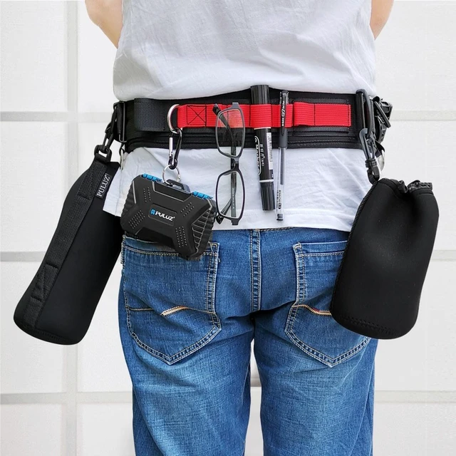 Alt view image 7 of 7 - PULUZ Multi-functional Bundle Waistband Strap Belt with Hook for SLR / DSLR Cameras