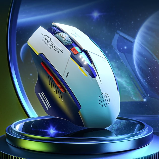 Main image of Inphic F9 Mecha Wireless Mouse Charging Office Game Mouse F9 Mecha (Single Model 2.4G)