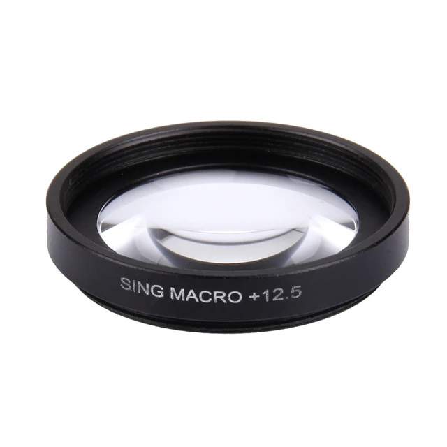 Main image of JUNESTAR Proffesional 37mm 12.5X Macro Lens Filter + Lens Protective Cap for GoPro & Xiaoyi Yi Sport Action Camera
