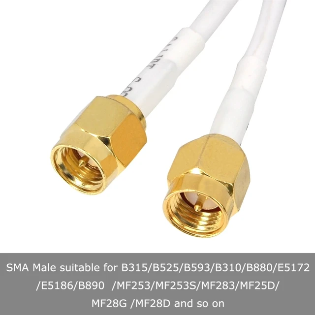 Alt view image 2 of 6 - 28dBi 4G Antenna with SMA Male Connector for 4G LTE FDD/TDD Router