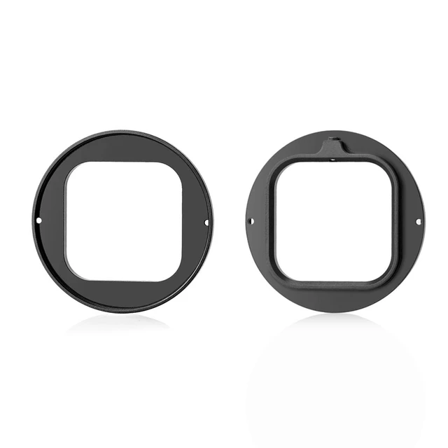 Main image of For Insta360 Ace Pro 2 PULUZ 52mm UV Lens Filter Adapter Ring with Lens Cover (Black) (Black)