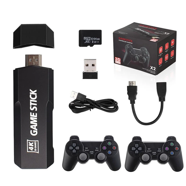 Main image of GD10 2.4G Wireless 4K HD TV Game Console PSP Game Box 32G Built-in 15,000 Games 32G Built-in 15,000 Games
