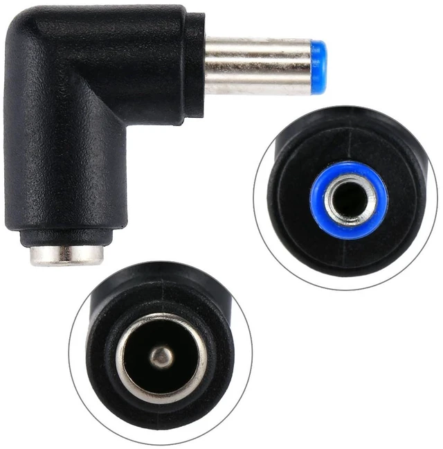 Alt view image 4 of 4 - DC 5521 Male to DC 5521 Female Connector Power Adapter for Laptop Notebook, 90 Degree Right Angle Elbow