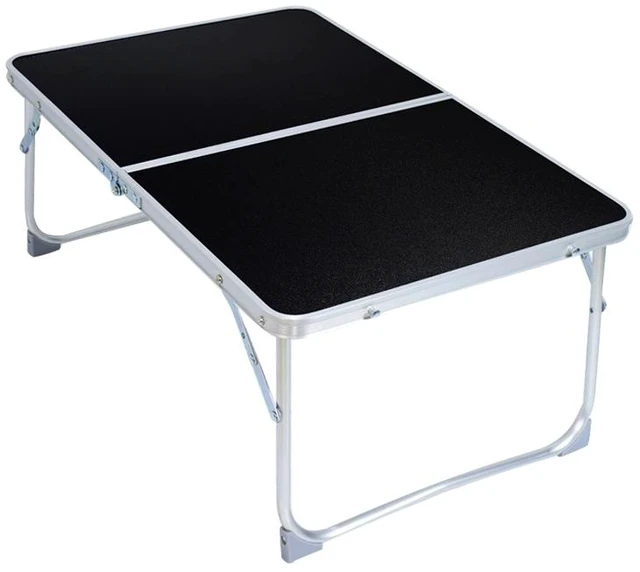 Main image of Plastic Mat Adjustable Portable Laptop Table Folding Stand Computer Reading Desk Bed Tray (Black)