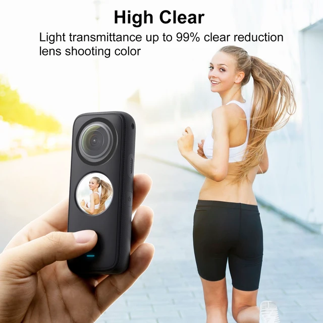 Alt view image 3 of 4 - PULUZ Lens Guard PC Protective Cover for Insta360 One X2(Black) (Black)