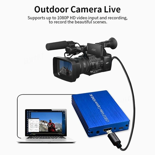 Alt view image 4 of 14 - NK-S300 USB 3.0 HDMI 4K HD Video Capture Card Device (Style 1)
