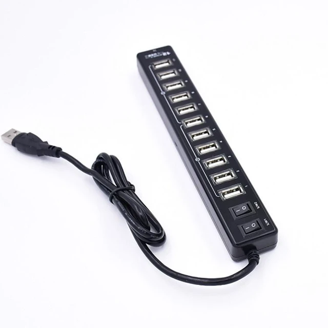 Main image of 12-Port USB 2.0 HUBSuitable for Notebook / Netbook(Black)