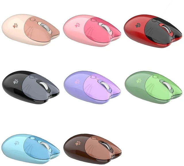 Main image of M3 3 Keys Cute Silent Laptop Wireless Mouse, Spec: Bluetooth Wireless Version (Gray Black) Bluetooth Wireless Version (Gray Black)