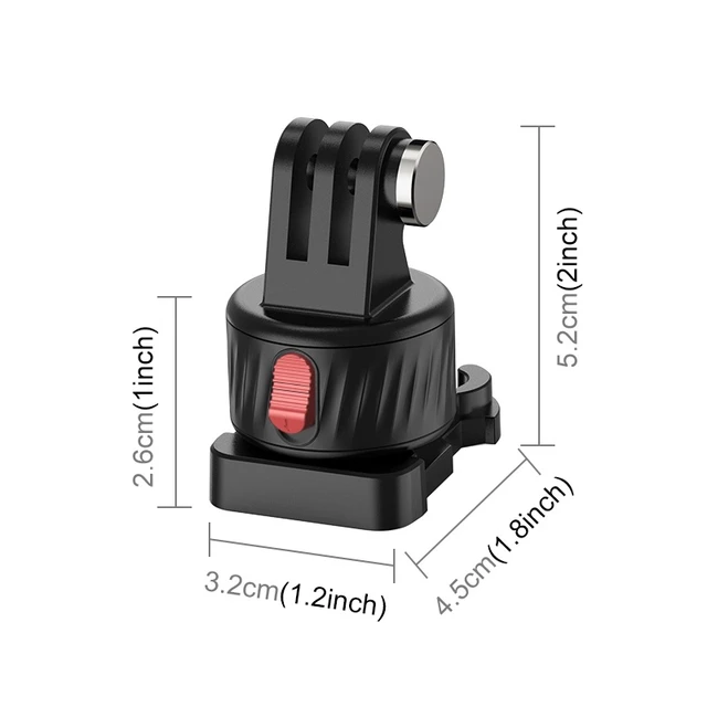 Main image of PULUZ Action Camera Quick Release Magnetic Base Adapter (Black)