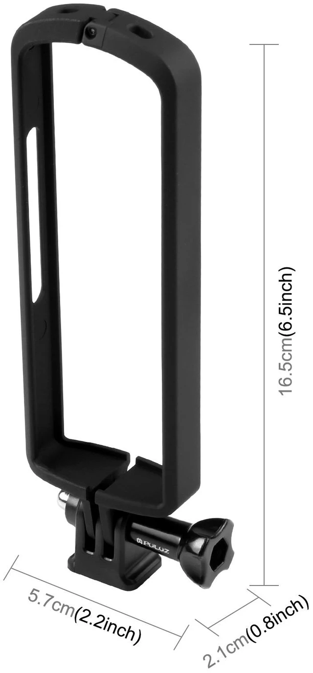 Main image of PULUZ PC ABS Plastic Protective Frame for Ricoh Theta SC2, with Adapter Mount & Screw(Black)