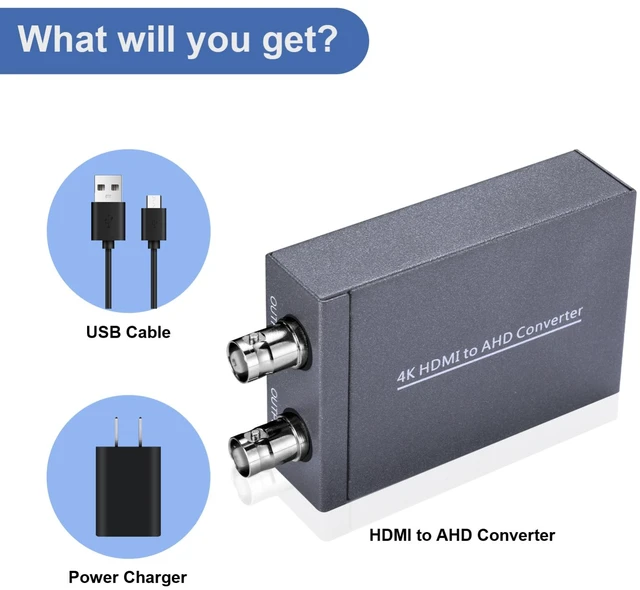 Main image of NK-C9 HDMI to AHD 1080P HD Video Converter NK-C9 HDMI to AHD (Grey)