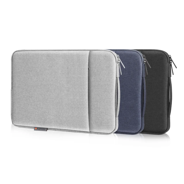 Alt view image 2 of 7 - HAWEEL Laptop Sleeve Case Zipper Briefcase Bag with Handle for 12.5-13.5 inch Laptop (Black)