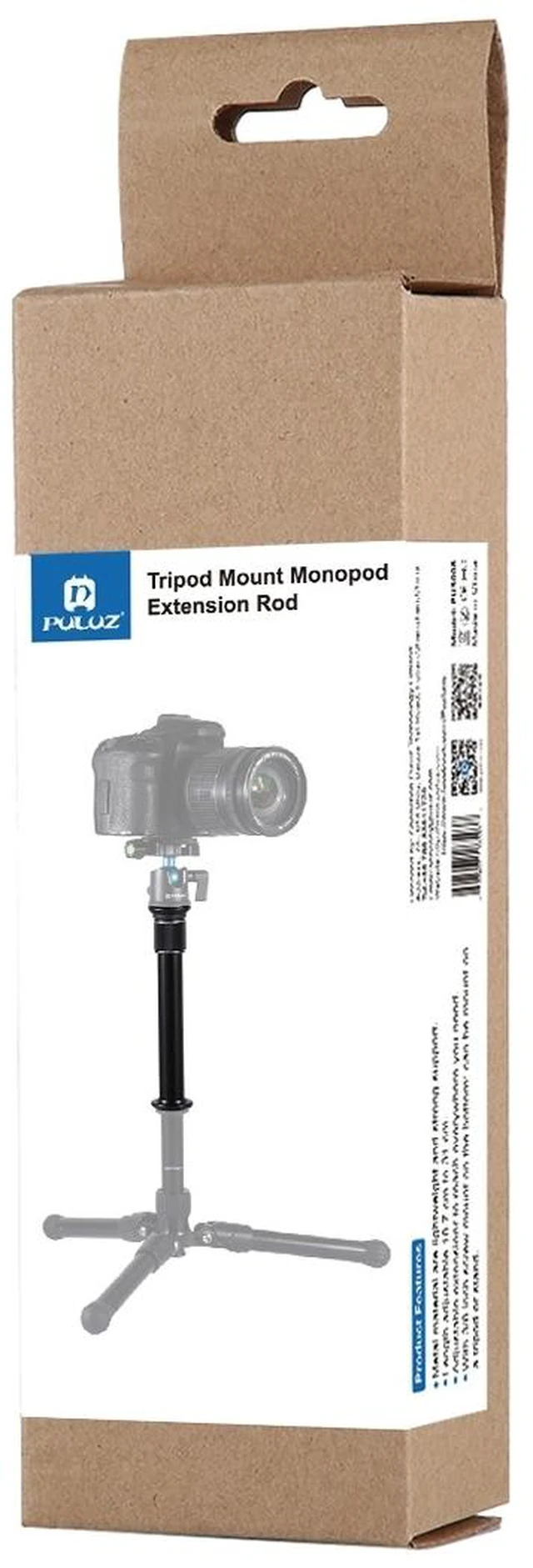 Alt view image 4 of 7 - PULUZ Metal Handheld Adjustable Tripod Mount Monopod Extension Rod for DSLR & SLR Cameras