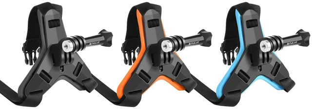 Main image of PULUZ Motorcycle Helmet Chin Strap Mount for GoPro, DJI Osmo Action and Other Action Cameras (Black)