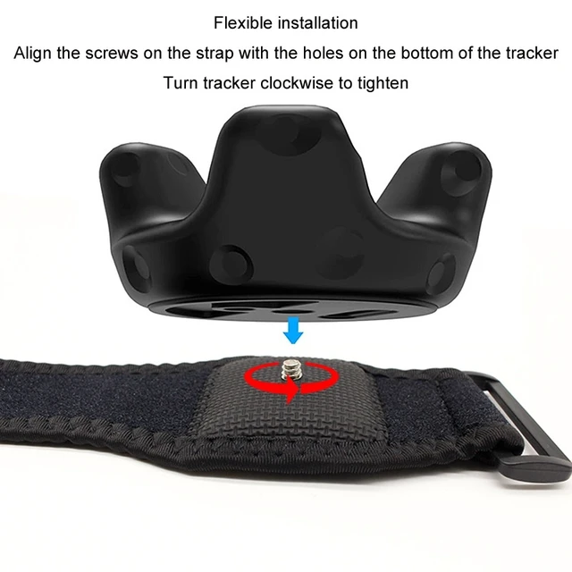 Alt view image 4 of 4 - For HTC Vive Tracker VR Game Tracker Strap Accessories, Style: Headband