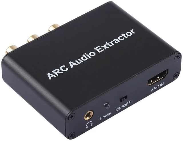 Main image of 192KHz ARC Audio Extractor HDMI ARC to SPDIF + Coaxial + L/R Converter Audio Return Channel Adapter