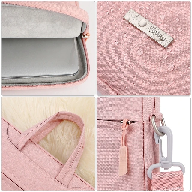 Alt view image 5 of 12 - Handbag Laptop Bag Inner Bag, Size:15.6 inch 15.6 inch (Pink)