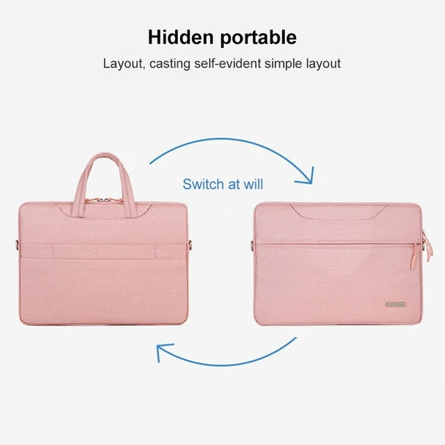 Alt view image 3 of 12 - Handbag Laptop Bag Inner Bag, Size:15.6 inch 15.6 inch (Pink)