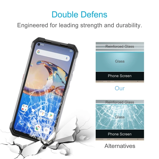 Alt view image 4 of 4 - 0.26mm 9H 2.5D Tempered Glass Film For Unihertz TANK / TANK 2 / 3