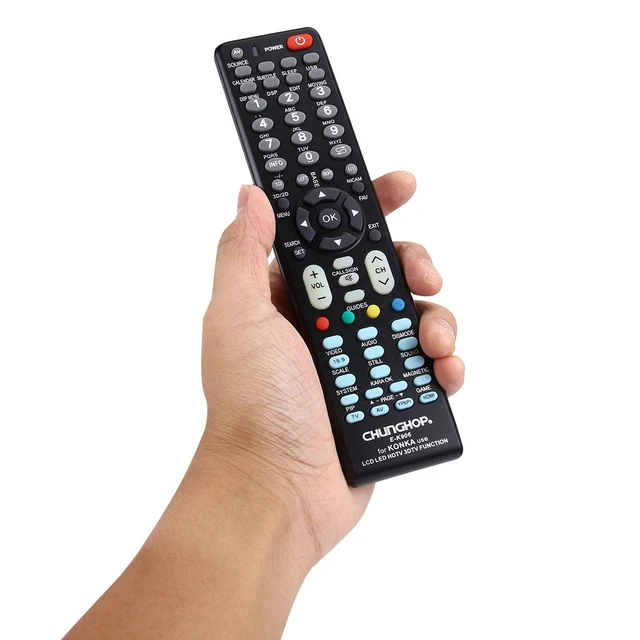 Alt view image 5 of 7 - CHUNGHOP E-K906 Universal Remote Controller for KONKA LED TV / LCD TV / HDTV / 3DTV