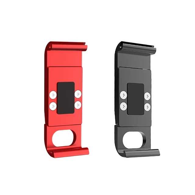 Alt view image 2 of 5 - PULUZ Metal Battery Side Interface Cover for GoPro HERO13 Black /12 Black /11 Black /10 Black /9 Black (Red)