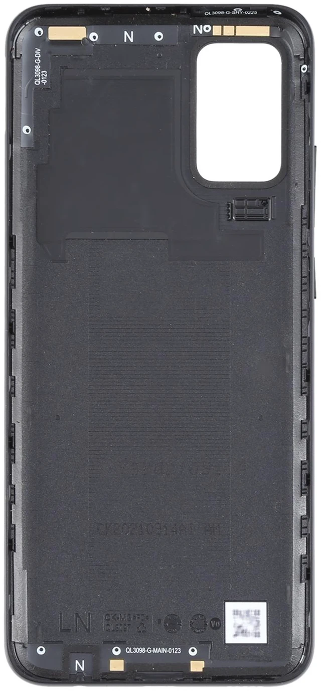 Alt view image 3 of 4 - For Samsung Galaxy A02s SM-A025F Battery Back Cover (Black)