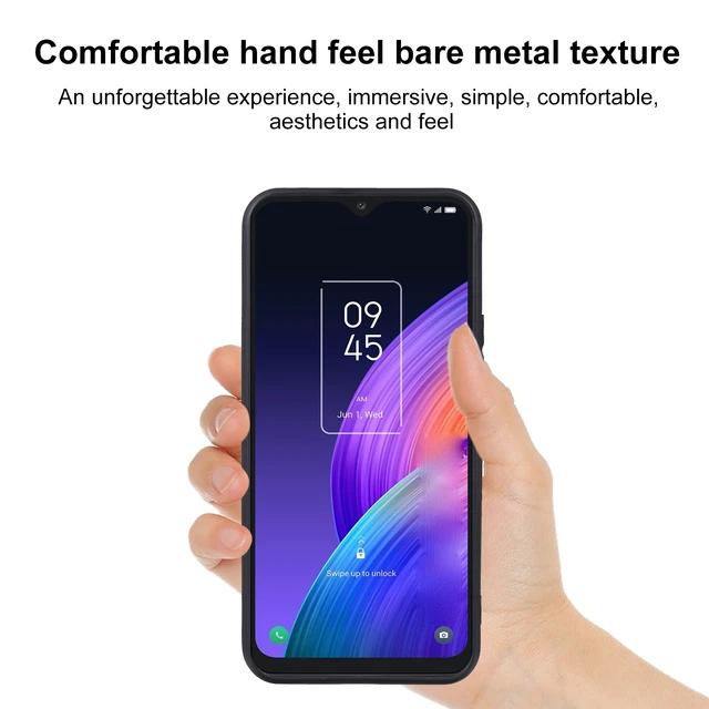Alt view image 2 of 3 - For TCL 30XL 2022 TPU Phone Case For TCL 30XL 2022 (Black)
