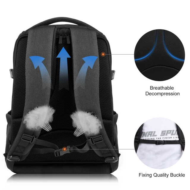 Alt view image 4 of 7 - PULUZ Outdoor Portable Waterproof Scratch-proof Dual Shoulders Backpack Handheld PTZ Stabilizer Camera Bag with Rain Cover for Digital Camera, DJI Ronin-SC / Ronin-S (Black)