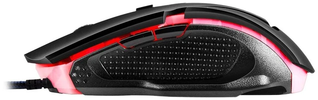 Alt view image 4 of 7 - Apedra iMICE A9 High Precision Gaming Mouse LED four color controlled breathing light USB 6 Buttons 3200 DPI Wired Optical Gaming Mouse for Computer PC Laptop(Black)