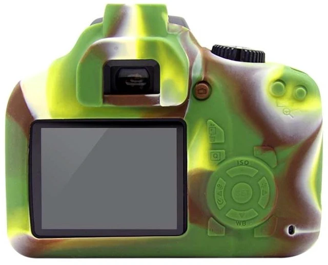 Alt view image 2 of 5 - PULUZ Soft Silicone Protective Case for Canon EOS 3000D / 4000D(Camouflage)