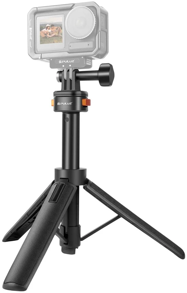 Main image of PULUZ Mini Magnetic Quick Release Selfie Stick Tripod (Black)