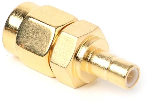 Alt view image 2 of 3 - 2 PCS SMA Male to SMA Male DAB Digital Radio Antenna Connector