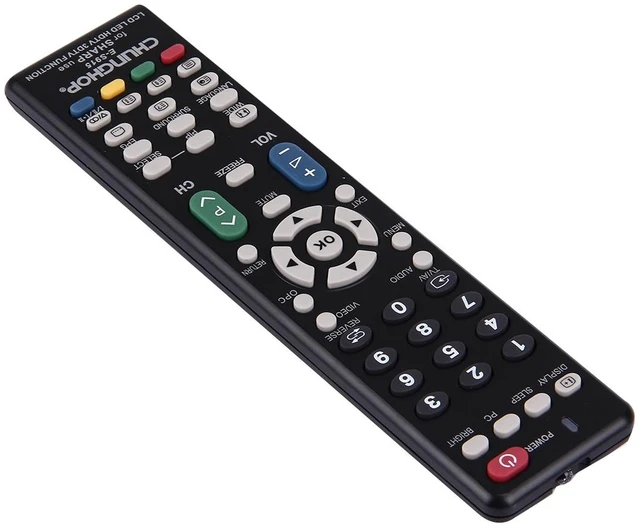 Alt view image 3 of 7 - CHUNGHOP E-S915 Universal Remote Controller for SHARP LED TV / LCD TV / HDTV / 3DTV