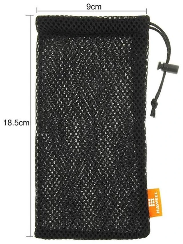 Alt view image 2 of 7 - HAWEEL Pouch Bag for Smart Phones, Power Bank and other Accessories, Size up to 5.5 inch(Grey)