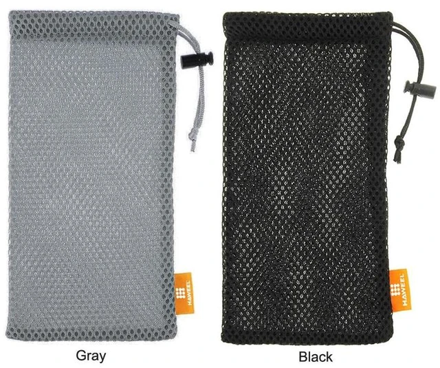 Alt view image 6 of 7 - HAWEEL Pouch Bag for Smart Phones, Power Bank and other Accessories, Size up to 5.5 inch(Grey)