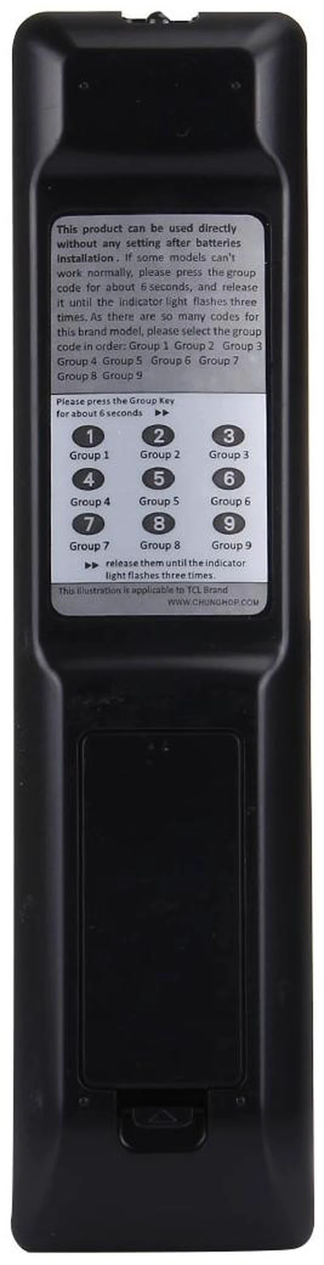 Alt view image 2 of 7 - CHUNGHOP E-T908 Universal Remote Controller for TCL LED TV / LCD TV / HDTV / 3DTV