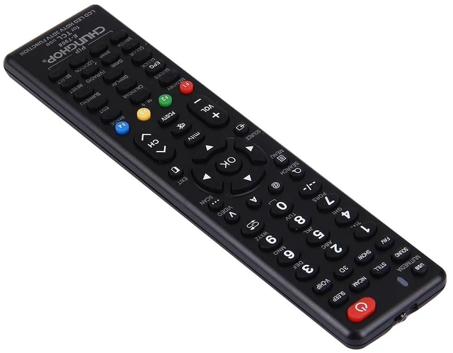 Alt view image 3 of 7 - CHUNGHOP E-T908 Universal Remote Controller for TCL LED TV / LCD TV / HDTV / 3DTV