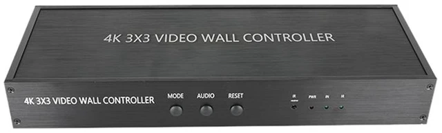 Main image of NK-BT88 4K 3X3 HDMI Video Wall Controller Multi-screen Splicing Processor with Remote Controller, EU Plug