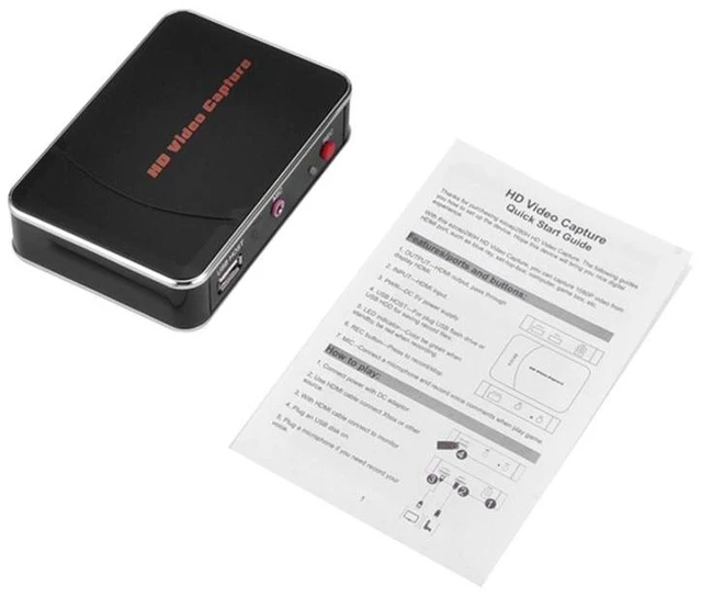 Alt view image 3 of 13 - EZCAP280H HD Video Capture Card 1080P HDMI Recorder Box