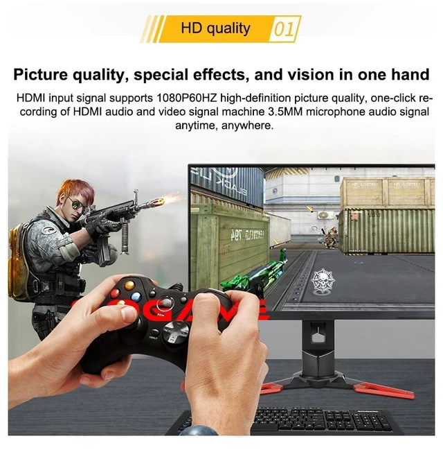 Alt view image 5 of 13 - EZCAP280H HD Video Capture Card 1080P HDMI Recorder Box