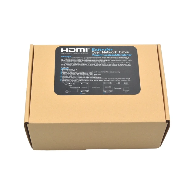 Alt view image 7 of 7 - 150m Over Network Cable Visual Lossless & No Delay HDMI Extender