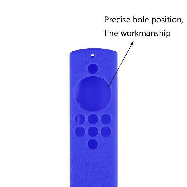 Alt view image 3 of 3 - 2 PCS Y19 Remote Control Silicone Protective Cover for Alexa Voice Remote Lite / Fire TV Stick Lite (Black)