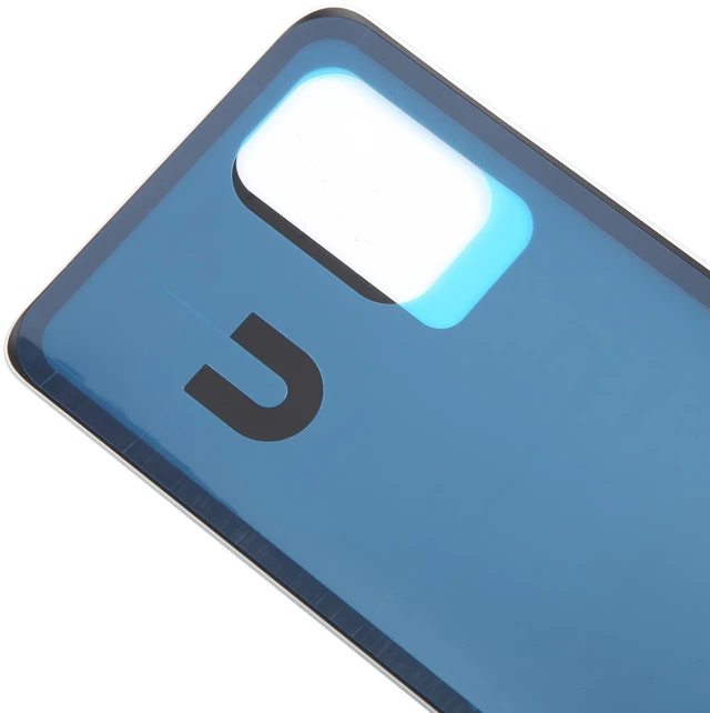 Alt view image 5 of 5 - For Poco F5 Pro OEM Glass Material Battery Back Cover (White)