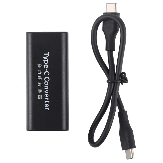Alt view image 3 of 3 - DC 5.5 x 2.1mm Power Jack Female to USB-C / Type C Female Power Connector Adapter with 30cm USB-C / Type C Cable