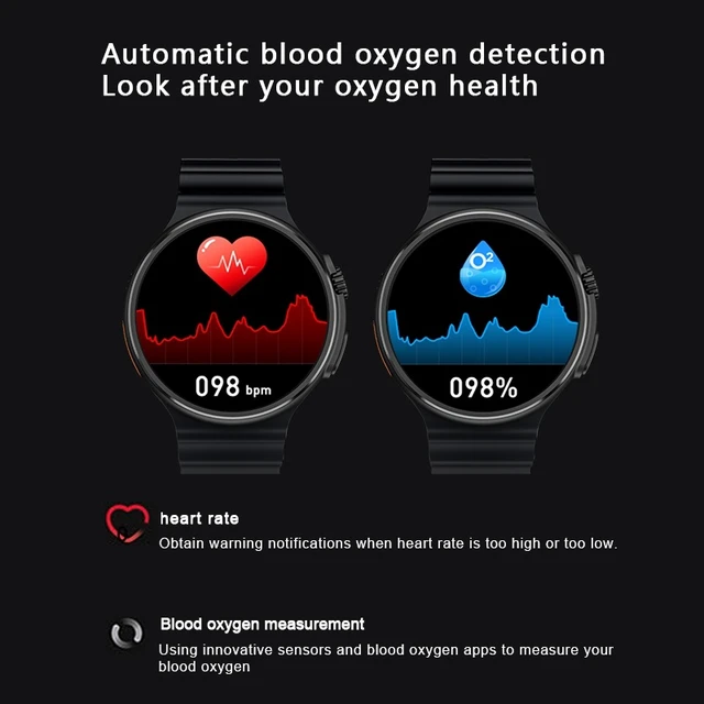 Alt view image 3 of 7 - V3 Ultra Max 1.6 inch TFT Round Screen Smart Watch Supports Voice Calls/Blood Oxygen Monitoring (Black)