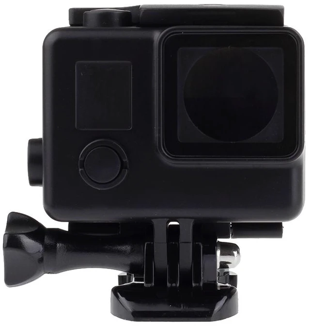Main image of Black Edition Waterproof Housing Protective Case with Buckle Basic Mount for GoPro HERO4 /3+, Waterproof Depth: 10m(Black)