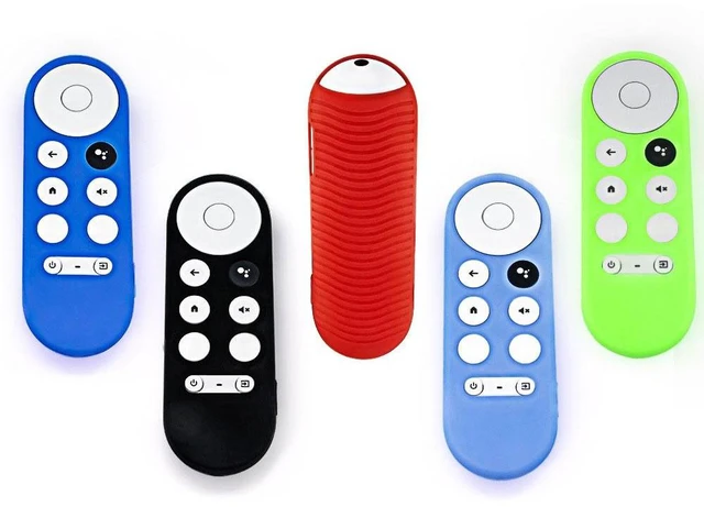 Main image of For Google Chromecast 2020 Y16 Remote Control Anti-fall Silicone Protective Case Y16 (Red) (Red)